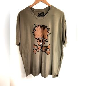 Barely used XXL Groot Johnny Cupcakes Mens shirt